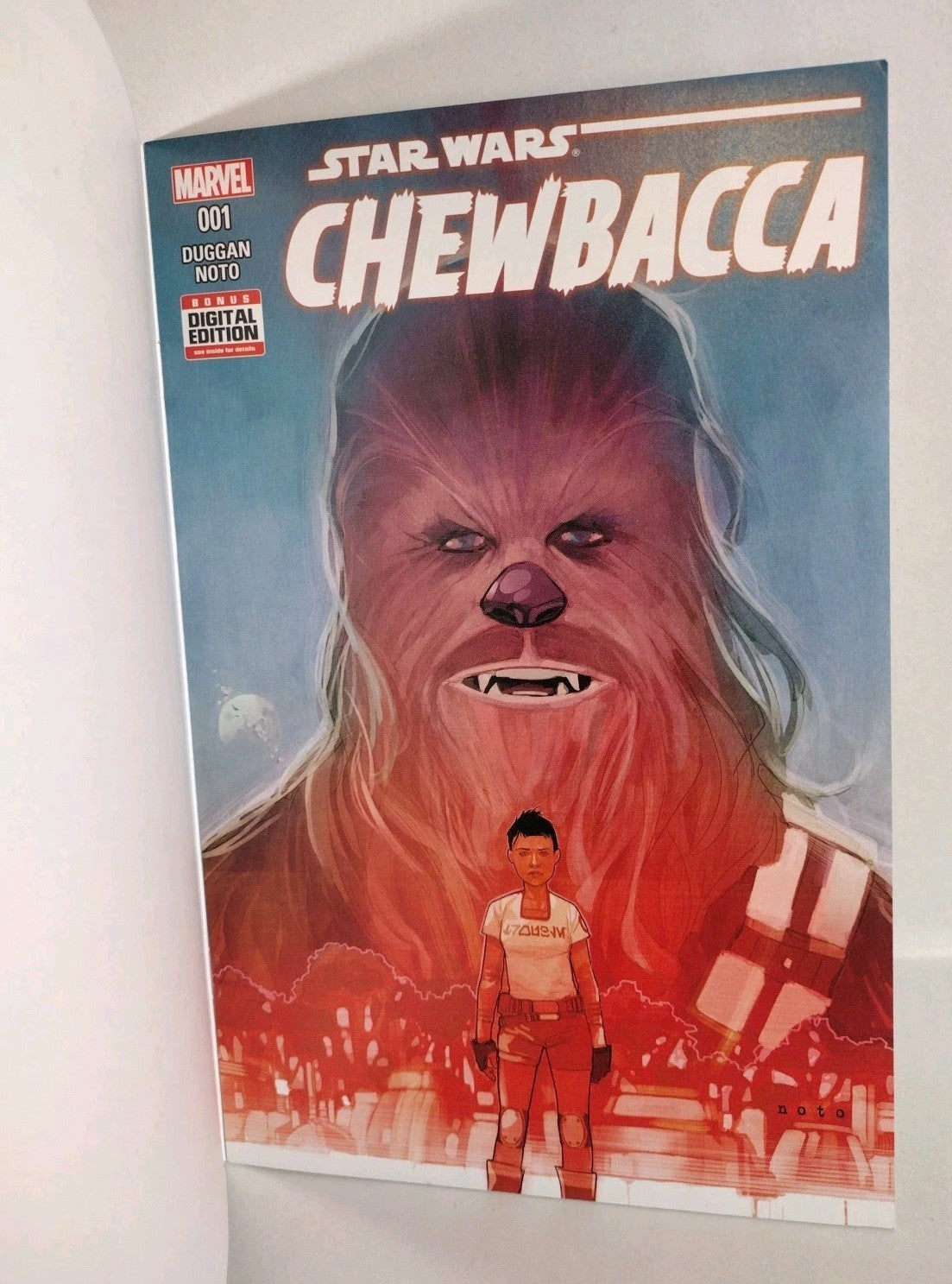 Star Wars Chewbacca #1 (2015) Marvel Blank Sketch Variant Cover Comic New NM