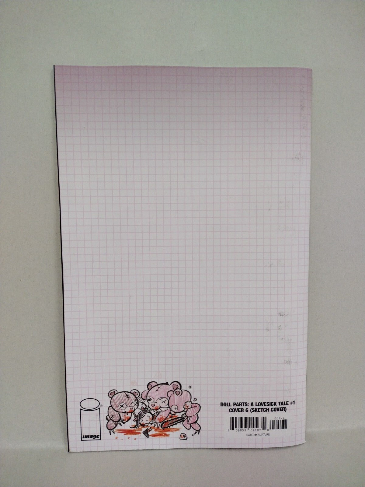 Doll Parts A Lovesick Tale 1 (2024) Cover G Sketch Variant W Original DCastr Art