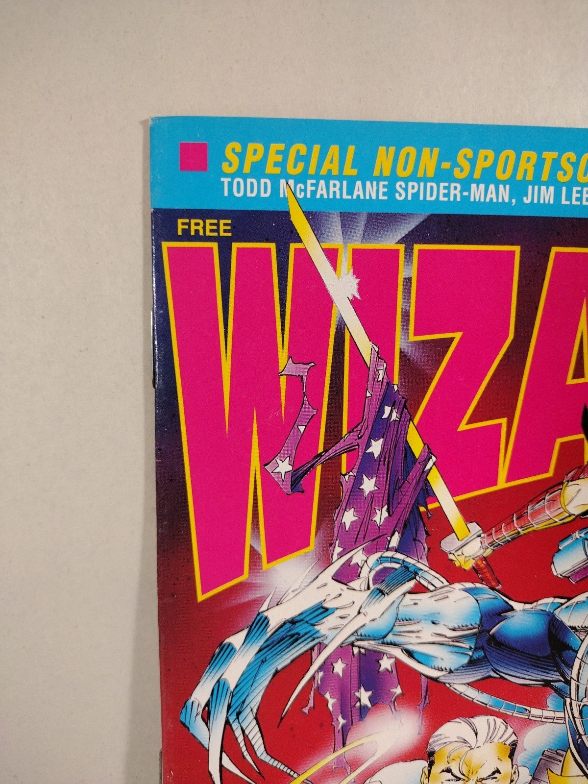 Rare Wizard Magazine (1992) Jim Lee All-Star Fanfest San Diego Padres Giveaway