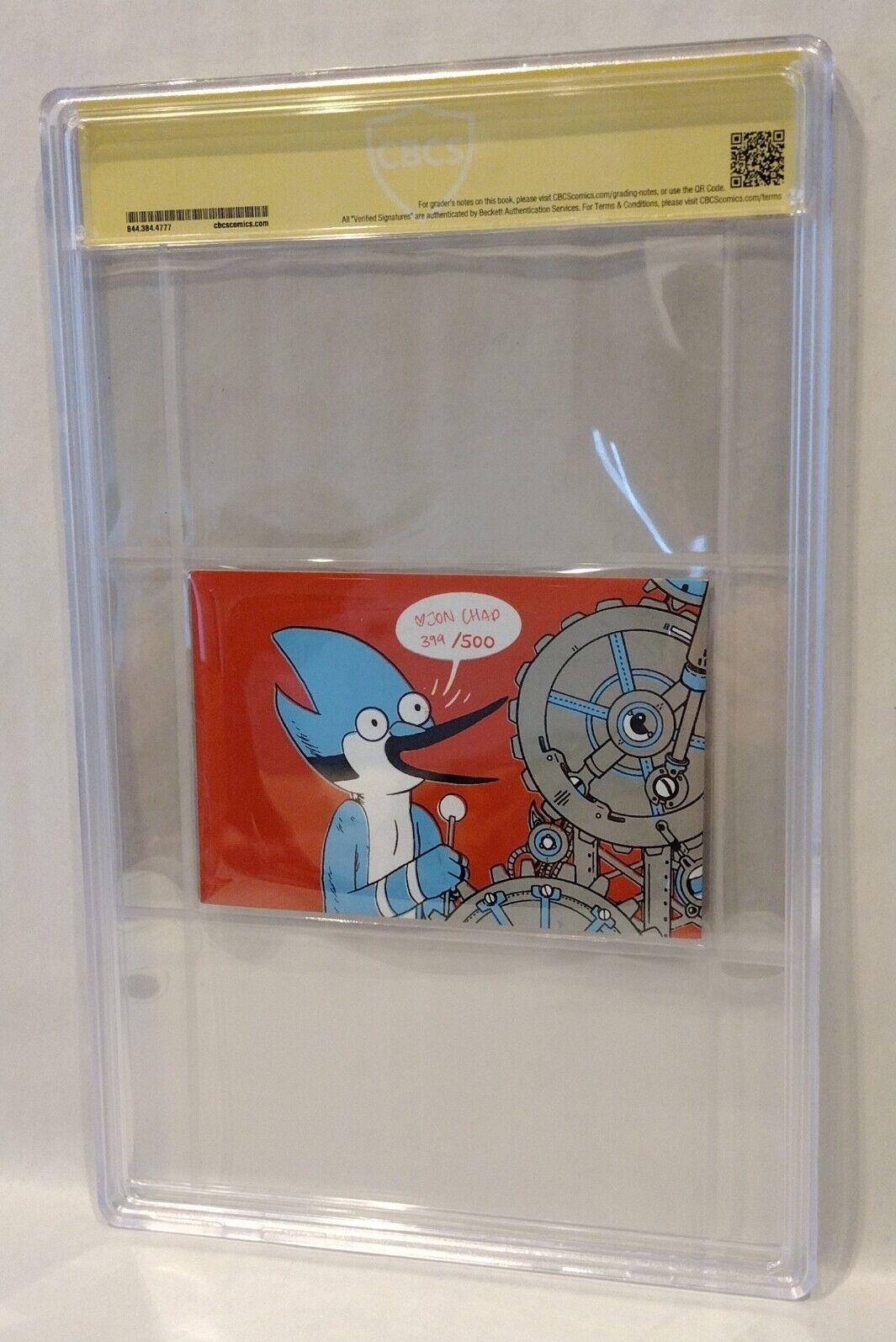 Regular Show The Machine (2013) Jon Chad Comic Ashcan Signed #'ed 399 CBCS 9.4