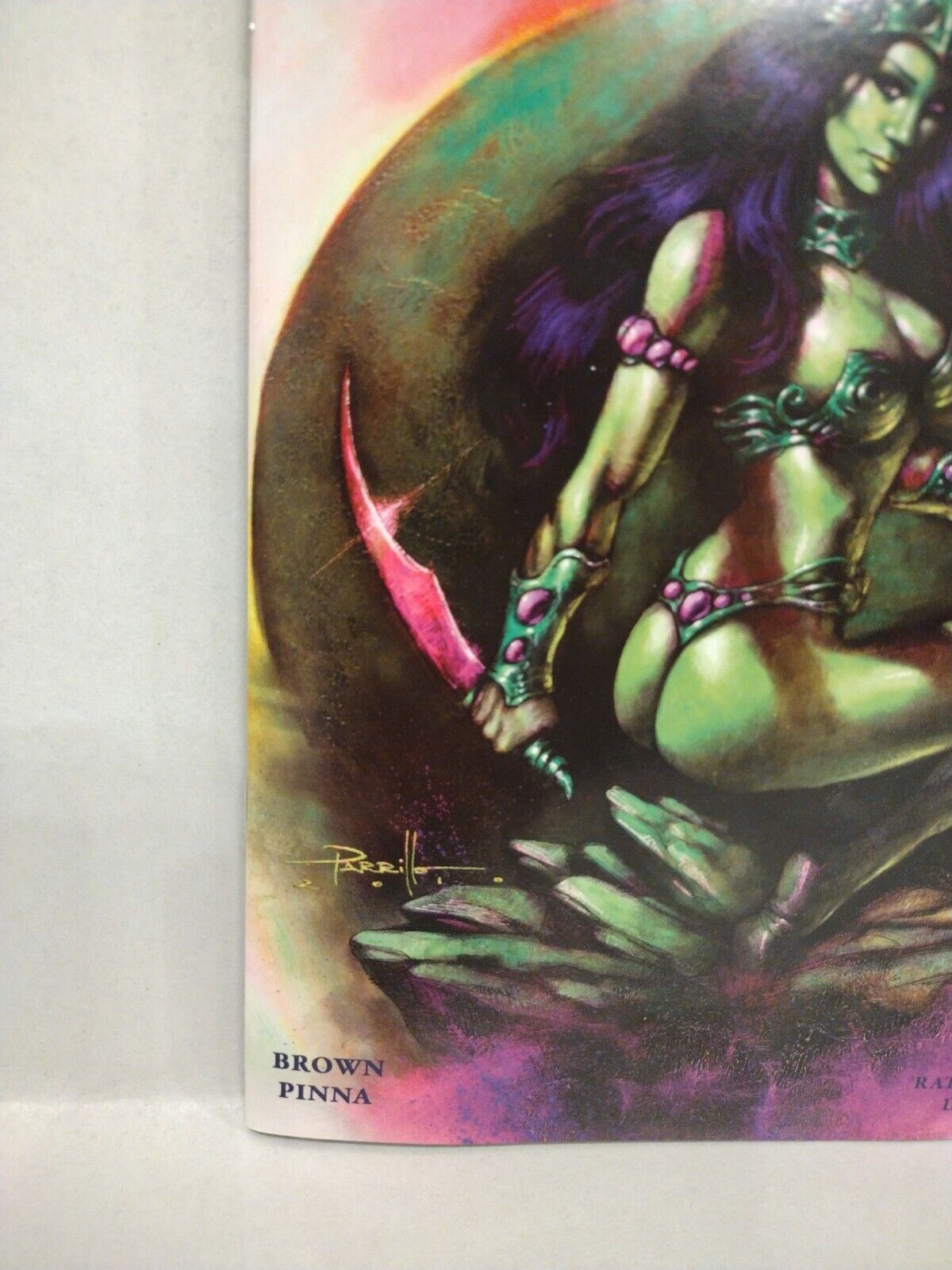 Dejah Thoris 1 (2023)  Dynamite Comic Incentive UV Cvr W Lucio Parrillo Art