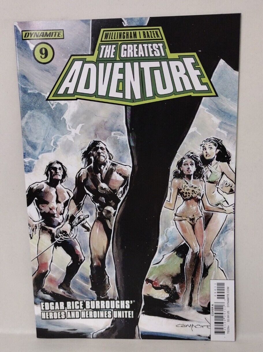 The Greatest Adventure (2017) Dynamite Ent Complete Comic Set #1-9 ERB Heroes