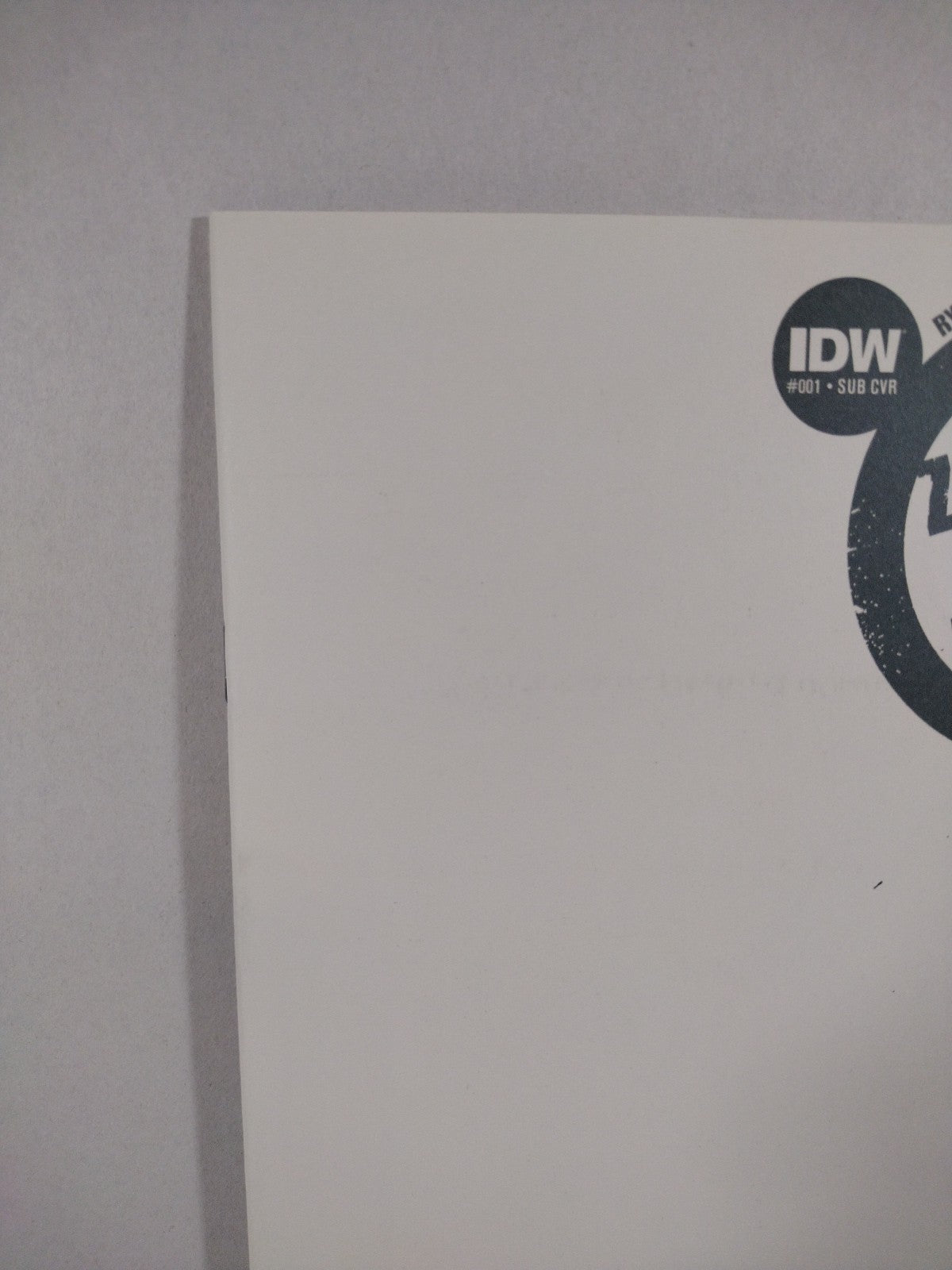 Zombies Vs Robots #1 (2014) IDW Blank Sketch Variant Cover Comic New NM