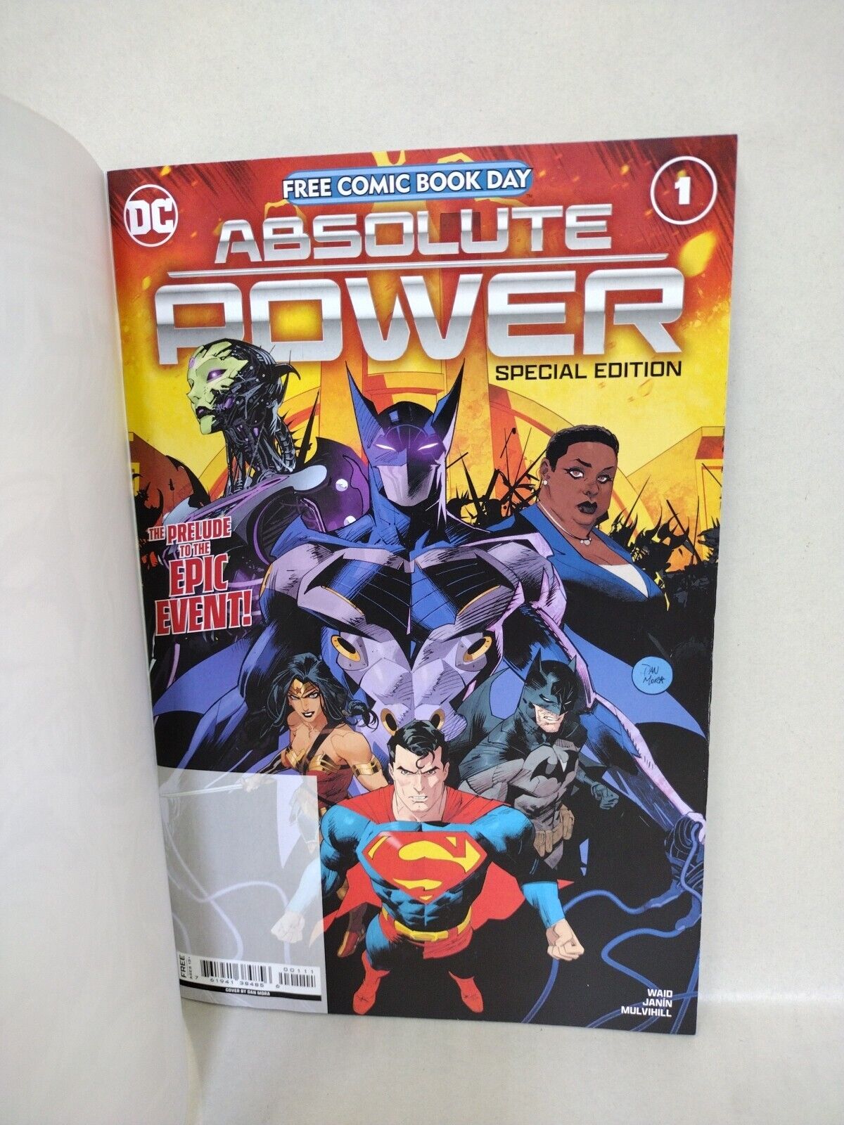 Absolute Power 1 (2024) DC Comic Sketch Var Cover W Original Lobo DCastr Art