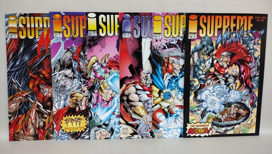 Supreme (1994) Image Comic Lot Set 13 14 15 16 17 18 Complete Madness Story Arc