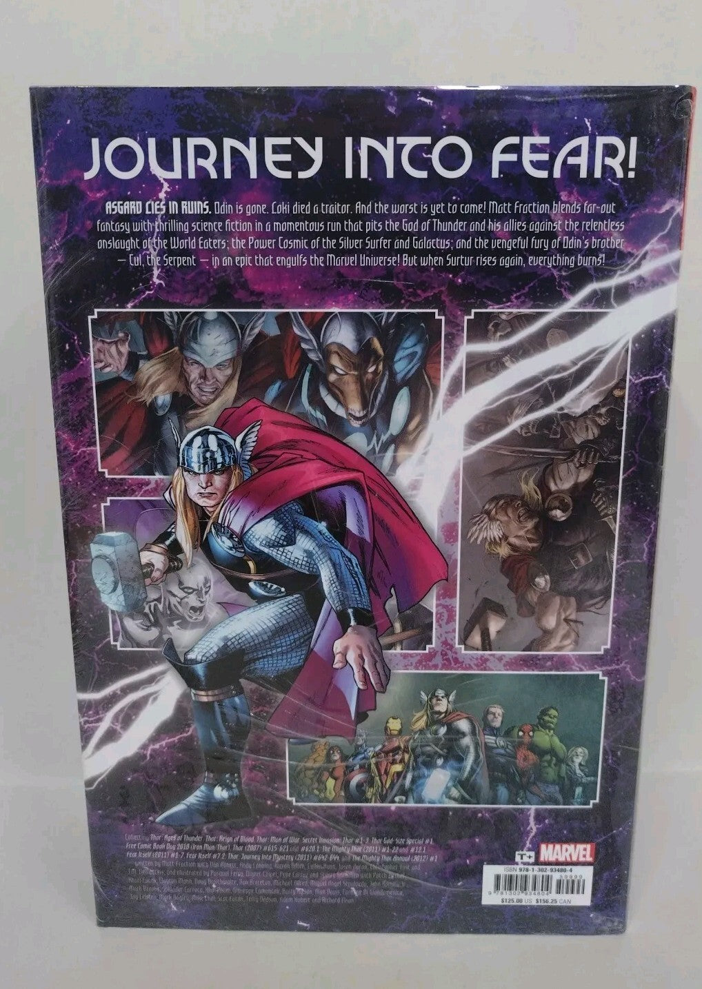 Thor by Matt Fraction Omnibus Marvel Comics Hardcover New Sealed 