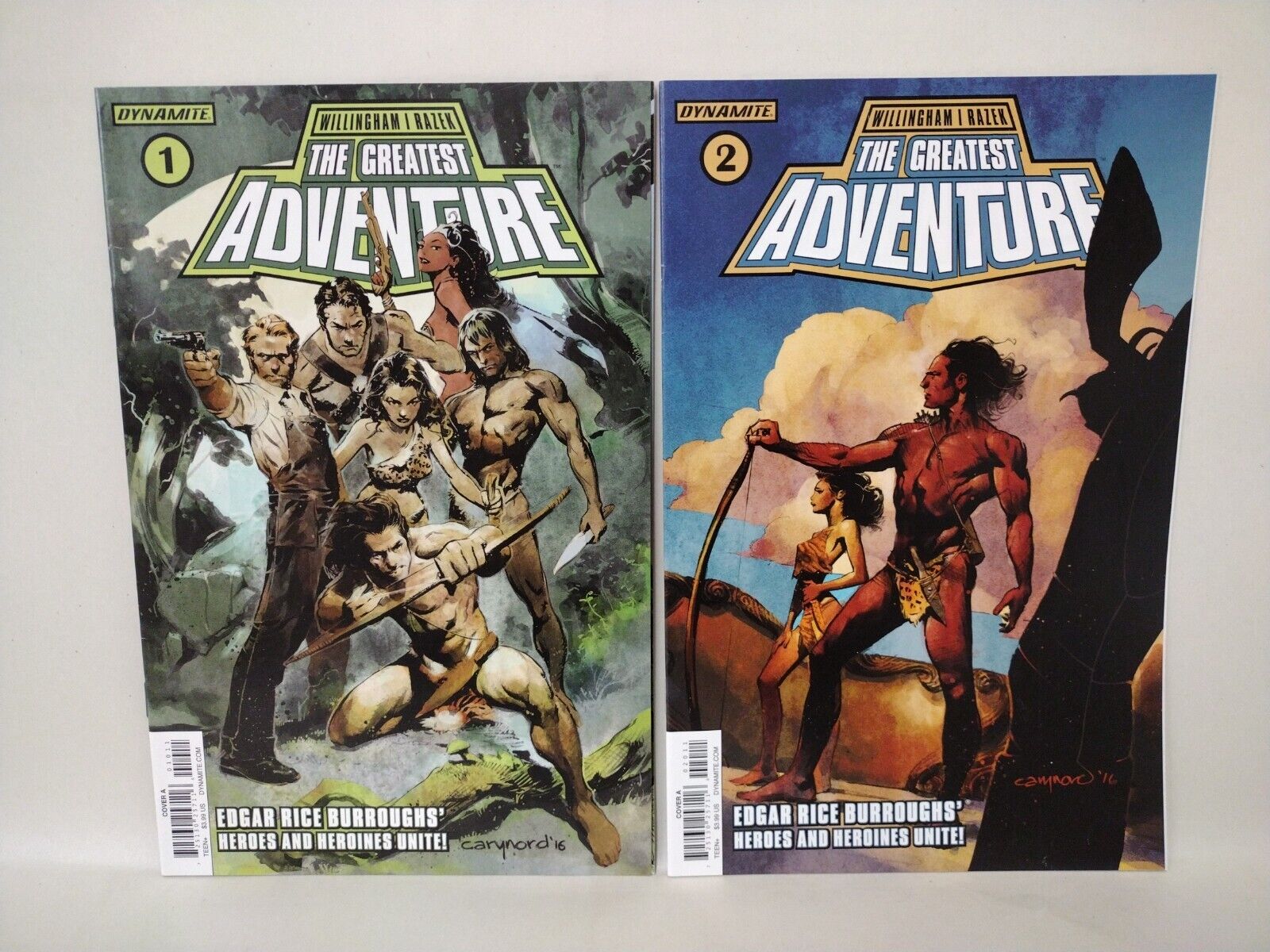 The Greatest Adventure (2017) Dynamite Ent Complete Comic Set #1-9 ERB Heroes