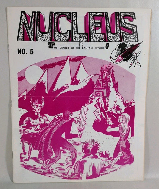 NUCLEUS Fanzine #5 (1970) Mark Wheatley 12 Pg Self Publication Good Condition 