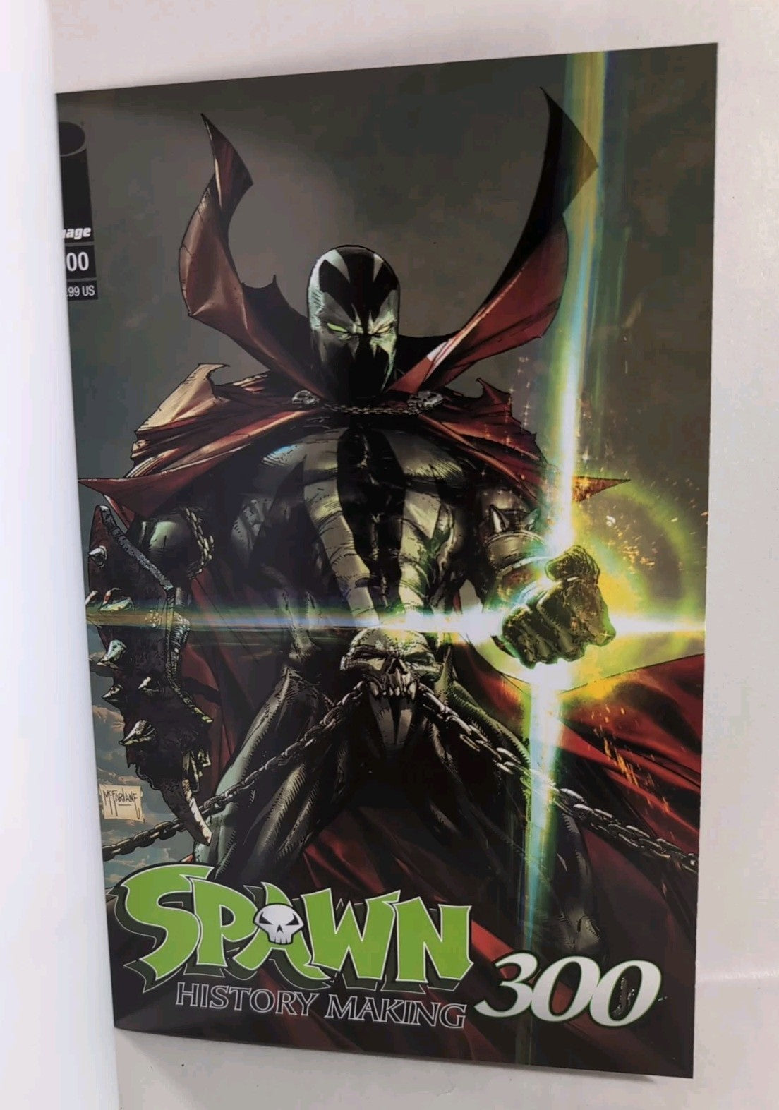 Spawn #300 (2019) Image Comic Blank Sketch Variant Cover Double Size Issue NM
