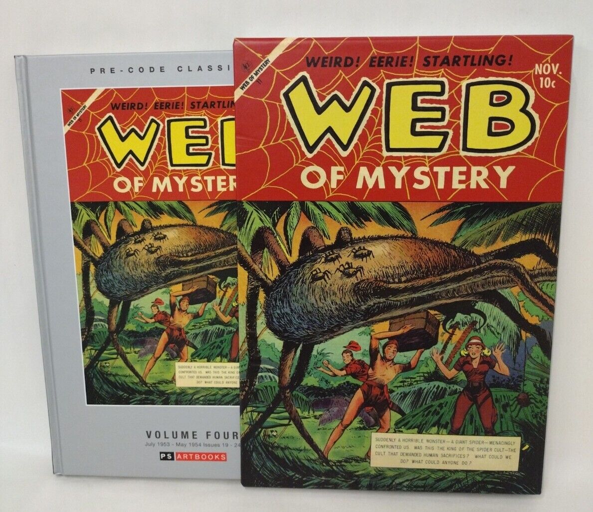 Web Of Mystery Volume 4 Hardcover Comic Slipcase Ed Issues# 19-24 ( Brand New)