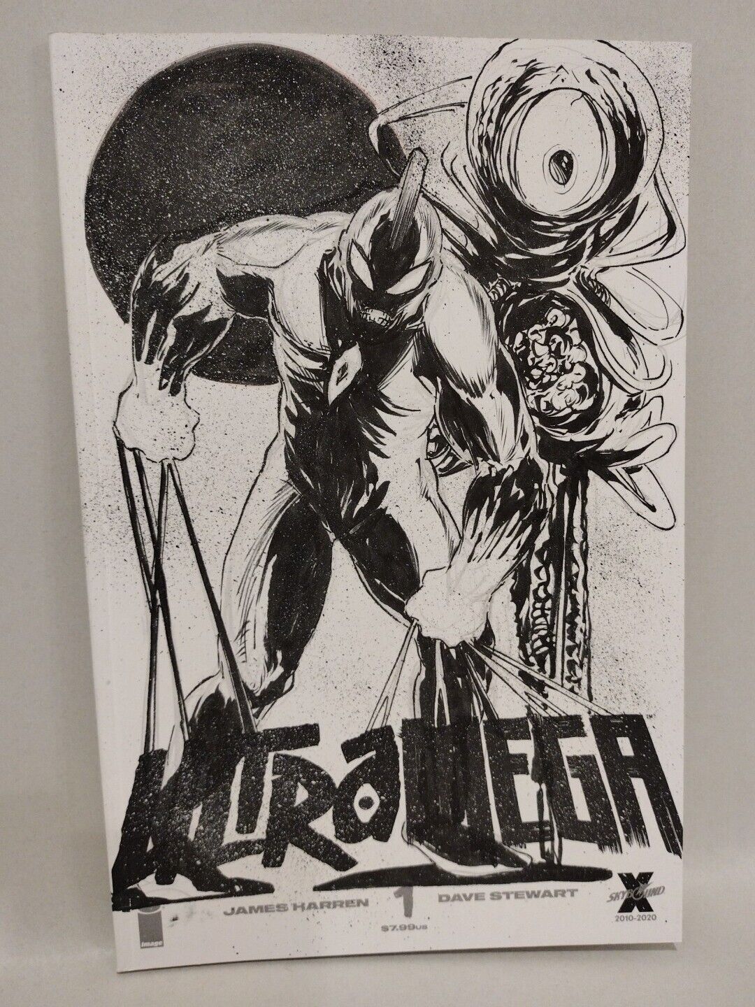 Ultramega #1 (2021) Sketch Variant Cover W Original Dave Castr Art