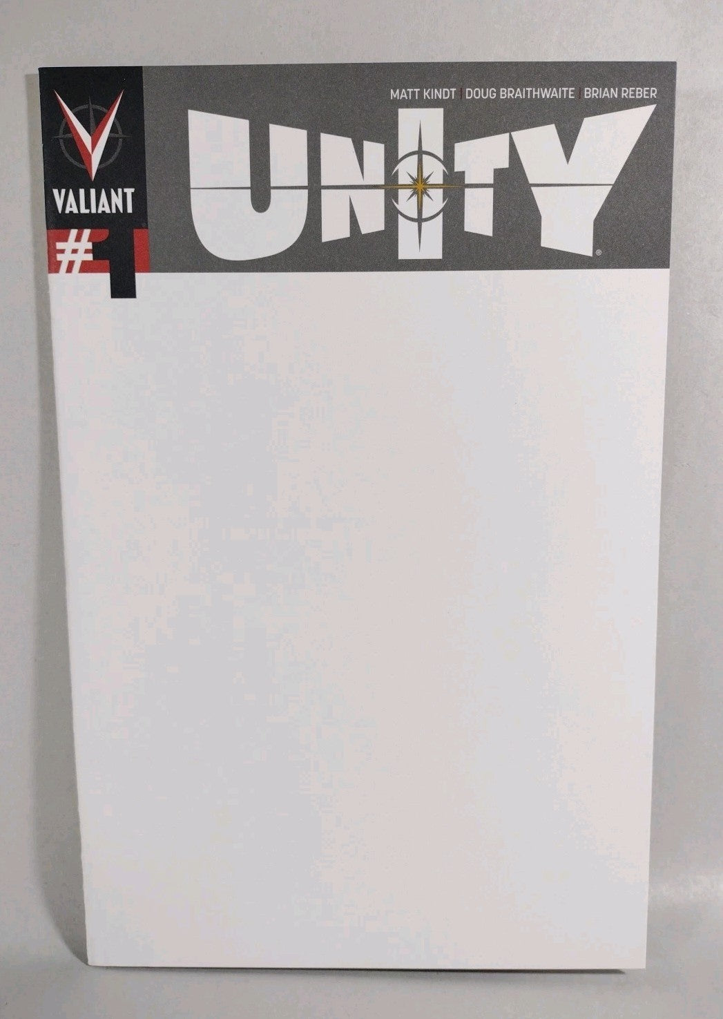 Unity #1 (2013) Valiant Comic Blank Sketch Cover Variant Comic Kindt New NM