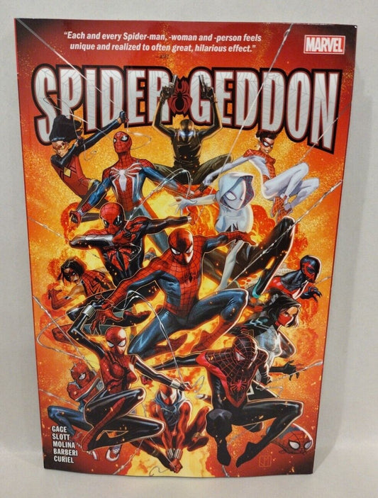 SPIDER-GEDDON (2022) Marvel TPB SC Spider-Man Spider-Punk 2099 Silk New 