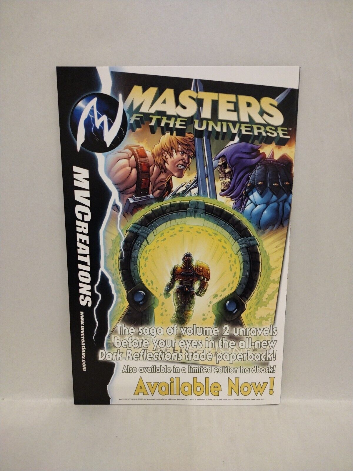 Masters of the Universe (2004) MVCreations Comic Set #2 3 Prince Adam Teela