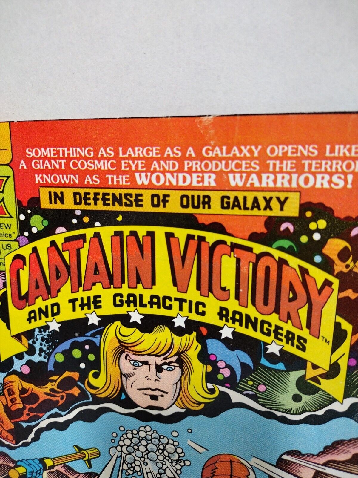 Captain Victory & The Galactic Rangers (1981) PC Comic Lot Set #1-9 Jack Kirby