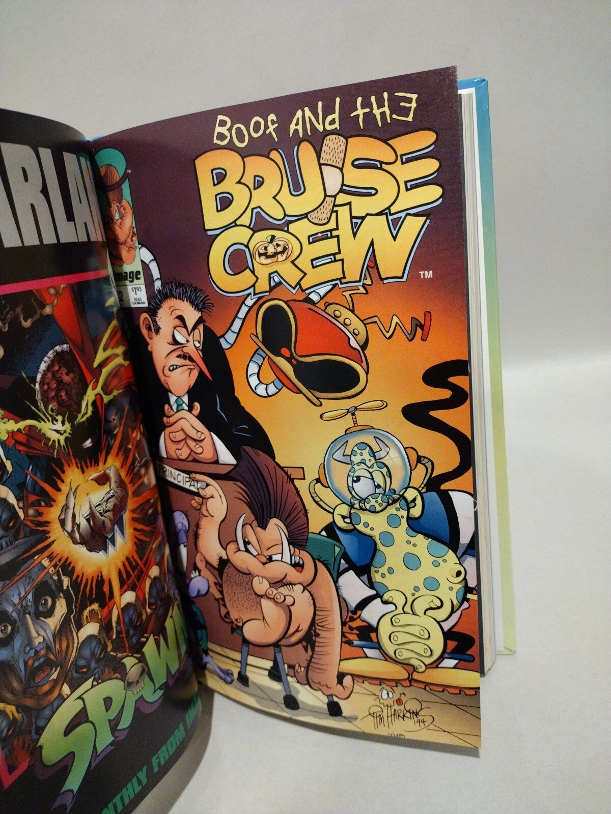 Boof & The Bruise Crew 1994 Complete Collection Custom Bound Image Comic HC ARG