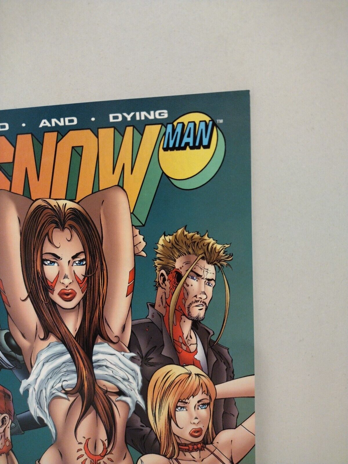 Snowman Dead and Dying #3 (1998) Avatar Comic Gen 13 Homage Cover 