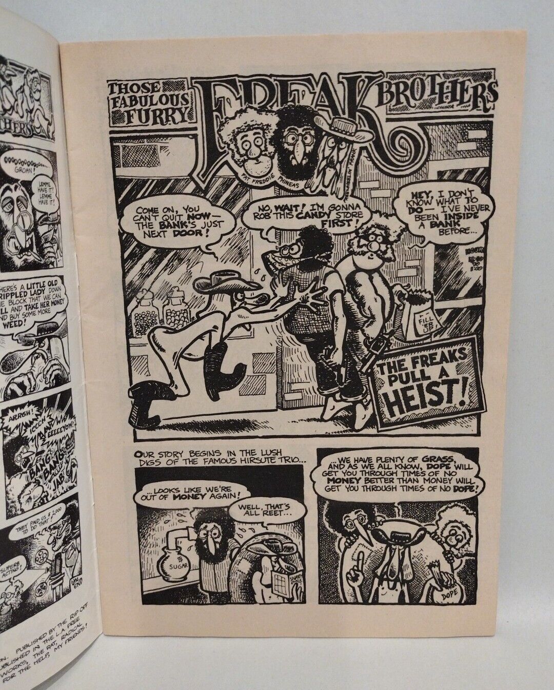 Collected Fabulous Furry Freak Brothers (1971) Zap Comic 75¢ Edition