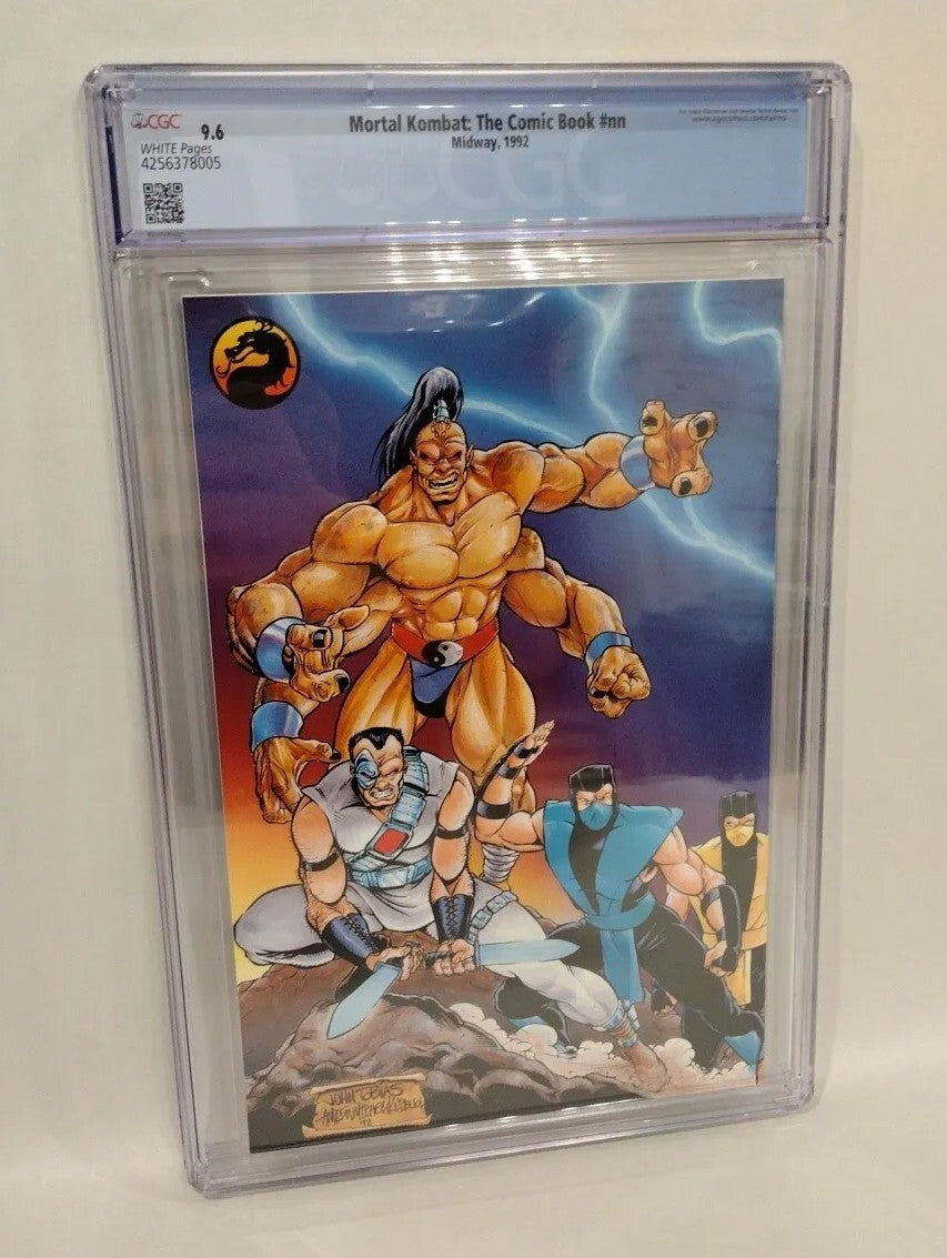 MORTAL KOMBAT (1992) Midway Comic 1st Appearance Mailaway Issue CGC 9.6