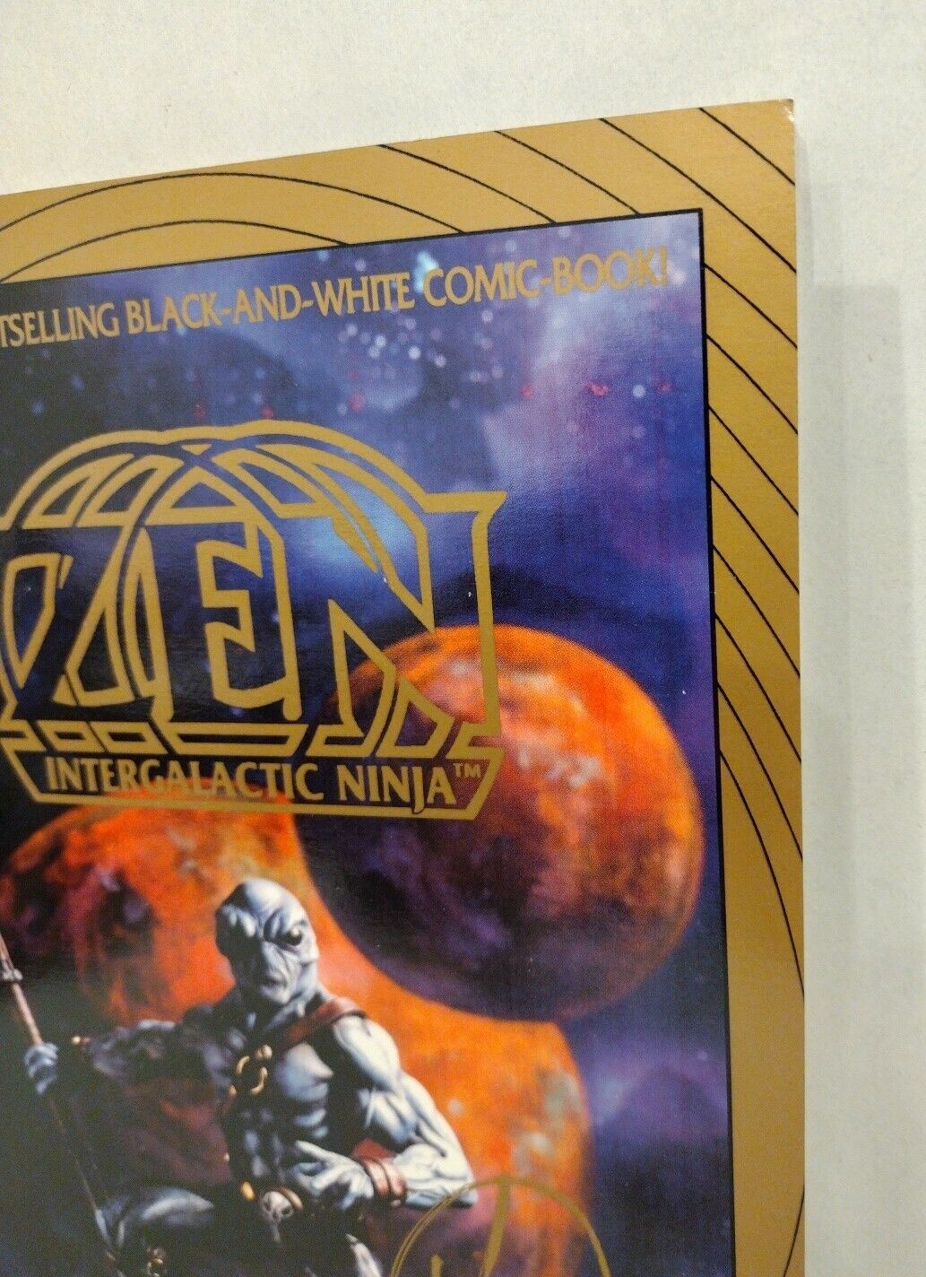 Zen Intergalactic Ninja 0 (1993) Entity Comic Special Signed Bill Maus NM