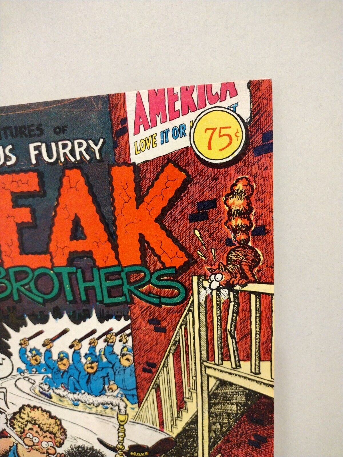 Collected Fabulous Furry Freak Brothers (1971) Zap Comic 75¢ Edition