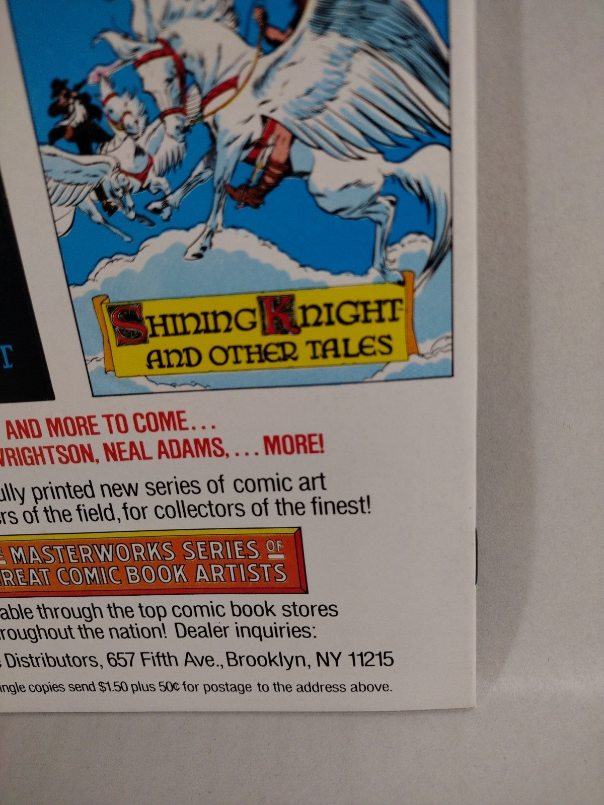 Frank Frazetta (1983) DC Comic Lot Set Shining Knight VF-NM