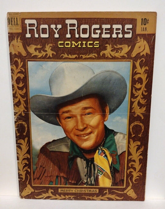 Roy Rogers #37 (1951) Golden Age Dell Comic Christmas issue