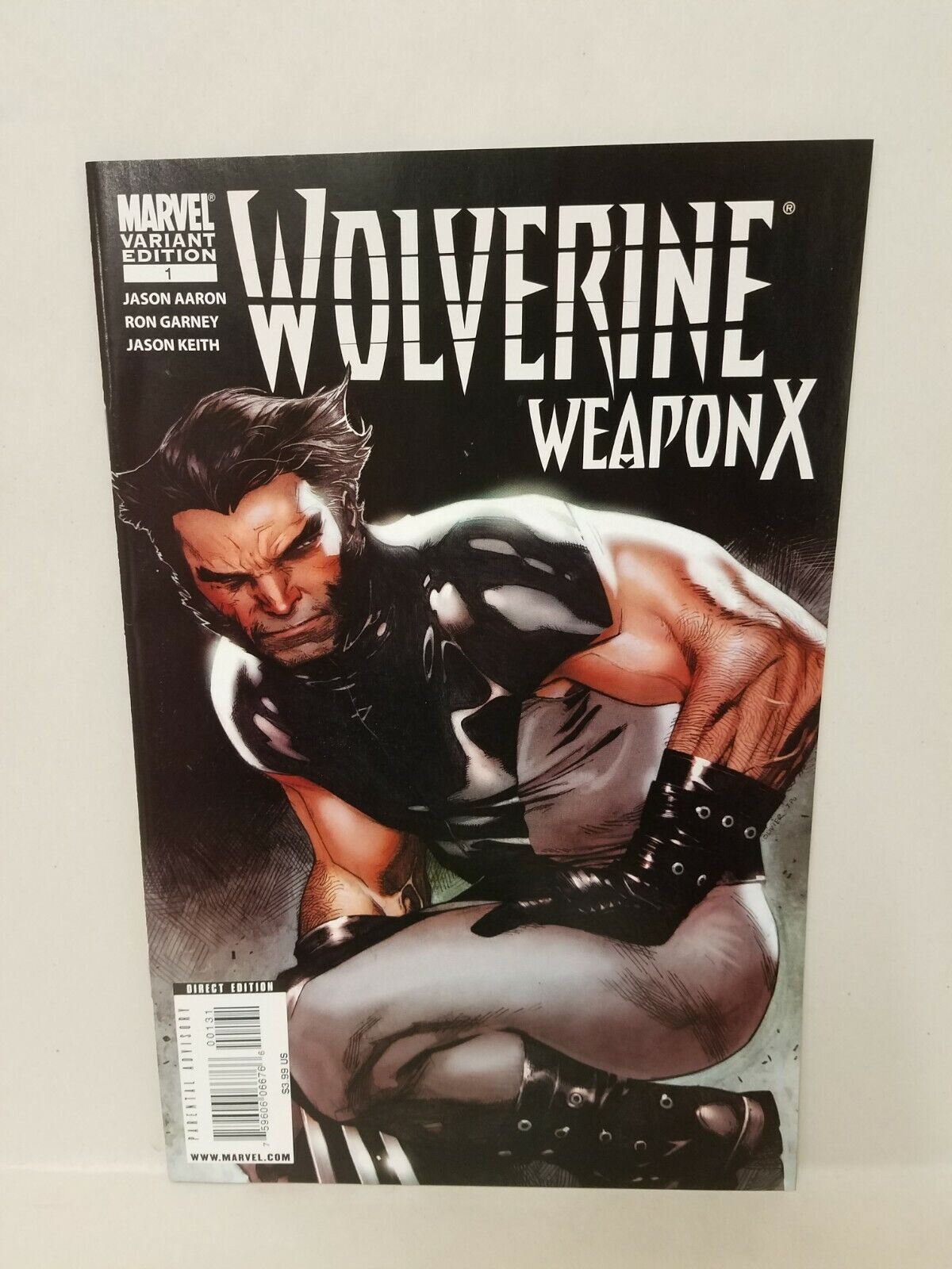 Wolverine Weapon X (2009) #1 Variant Marvel Comic Lot of 4 Kubert Olivetti Davis