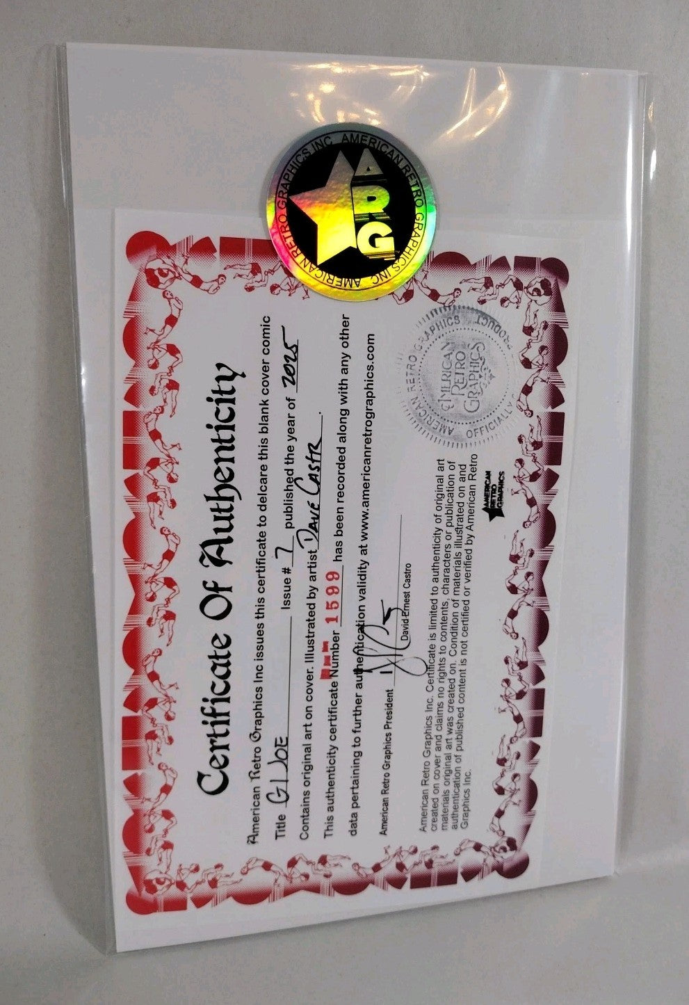 GI Joe #7 Image 2025 Sketch Cover Variant Comic W Original DCastr Lady Jaye Art