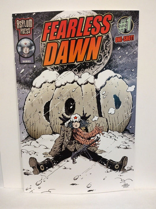 Fearless Dawn Cold #1 (2023) Asylum Press One-Shot Steve Mannion Cover B Variant