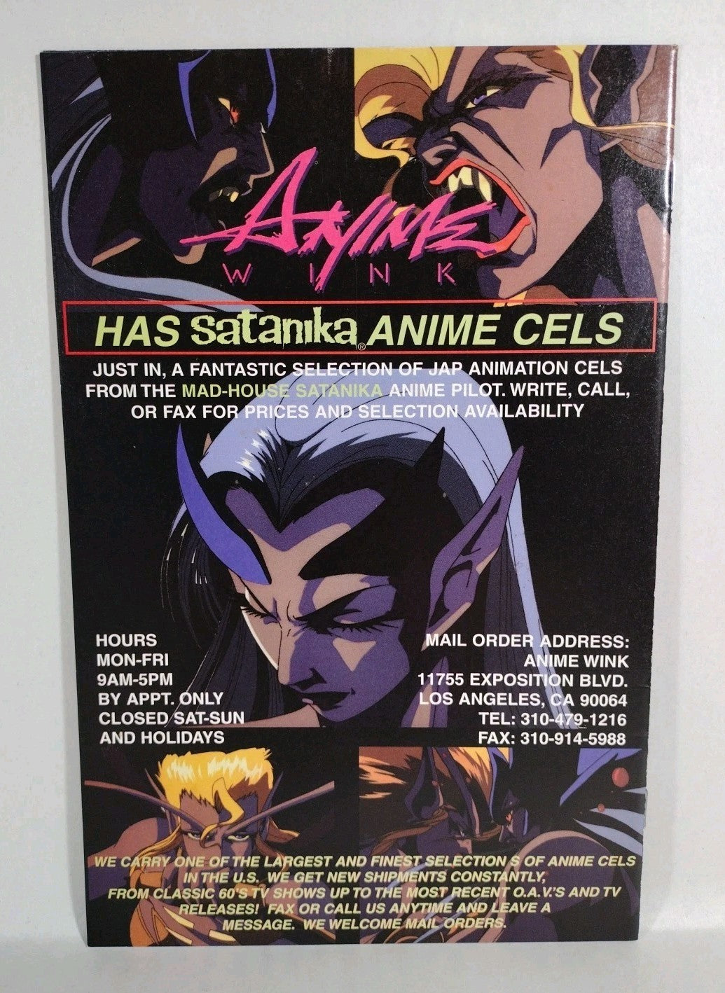 Satanika #8 (1997) Verotik Danzig Comic Duke Mighten Cover VF-NM