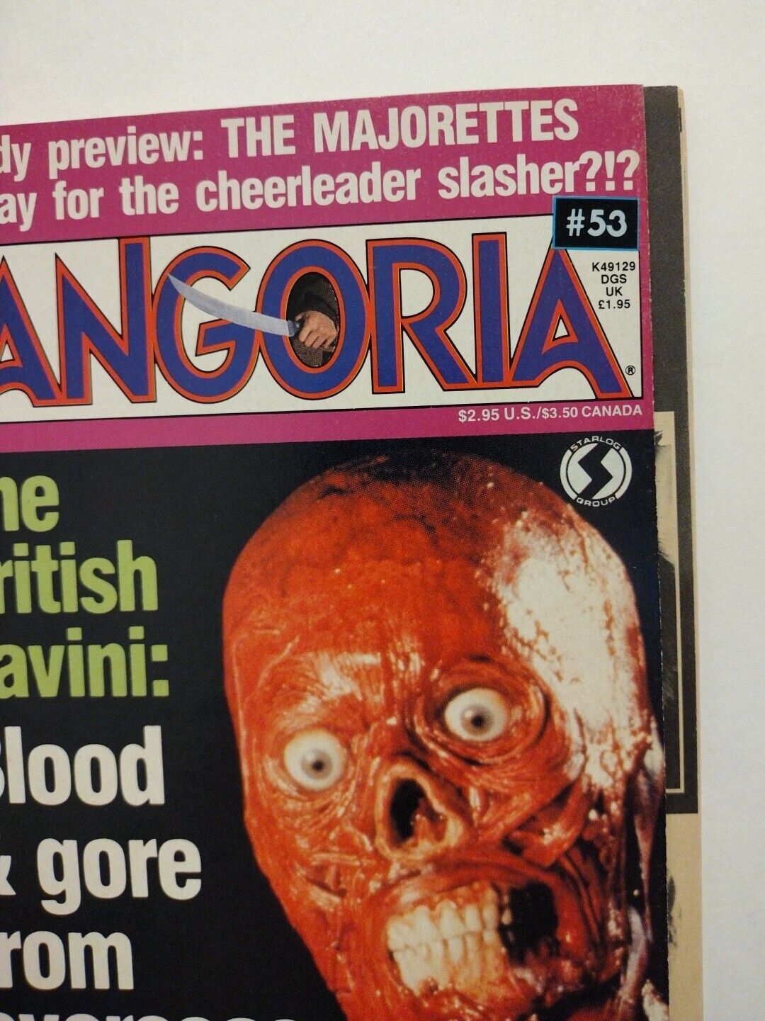 Fangoria Magazine #53 (1986) Starlog Hitcher Starslammers April Fool's Day