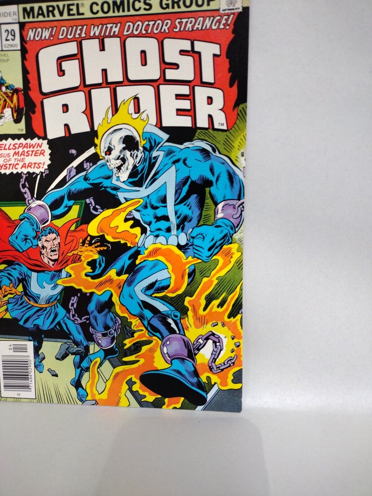 Ghost Rider #29 (1977) Marvel Comic 1st Dr Strange Battle VF