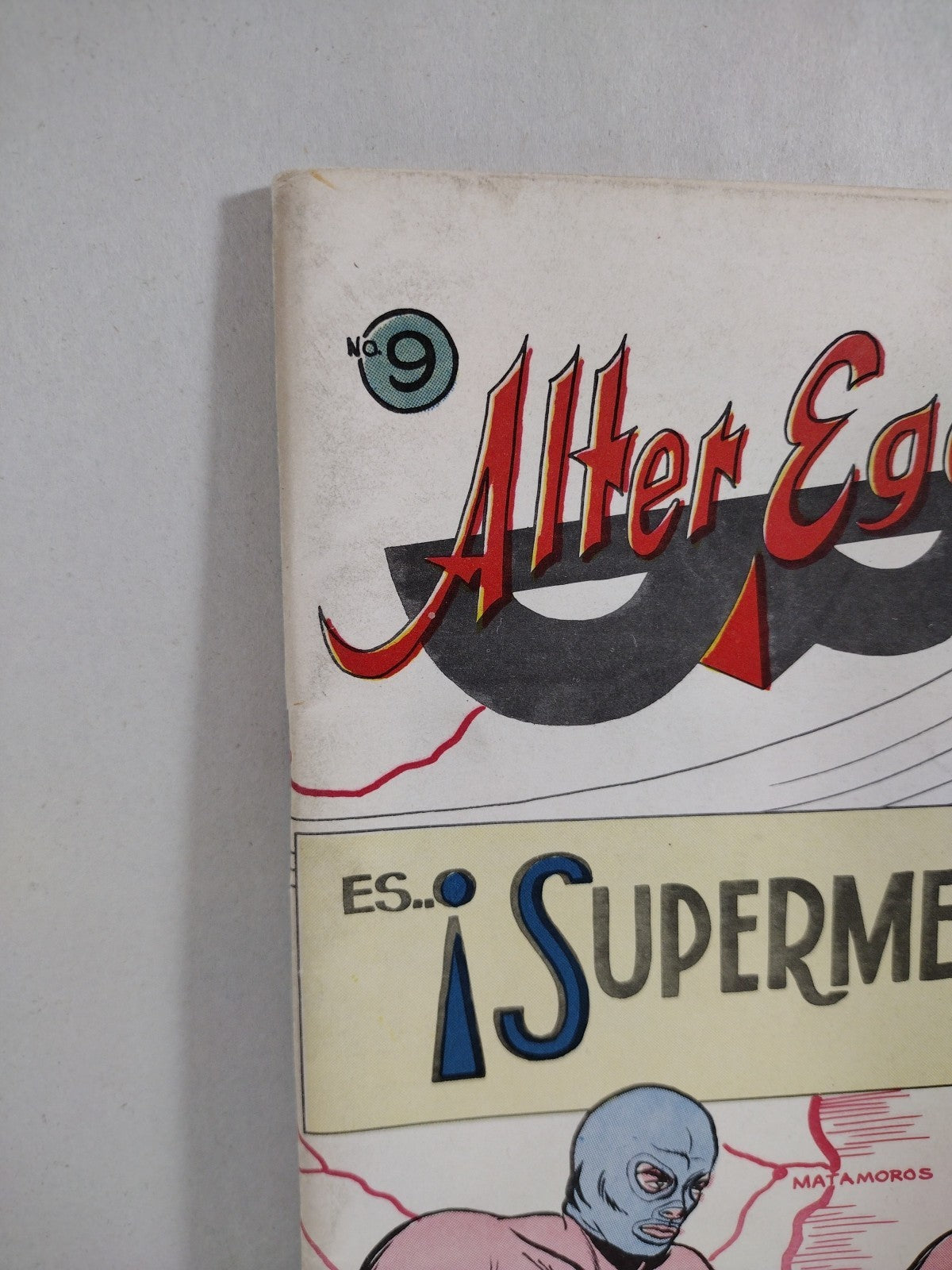 Alter Ego #9 (1965) Biljo White Santo Luchador Cover 48 Page Silver Age Fanzine 