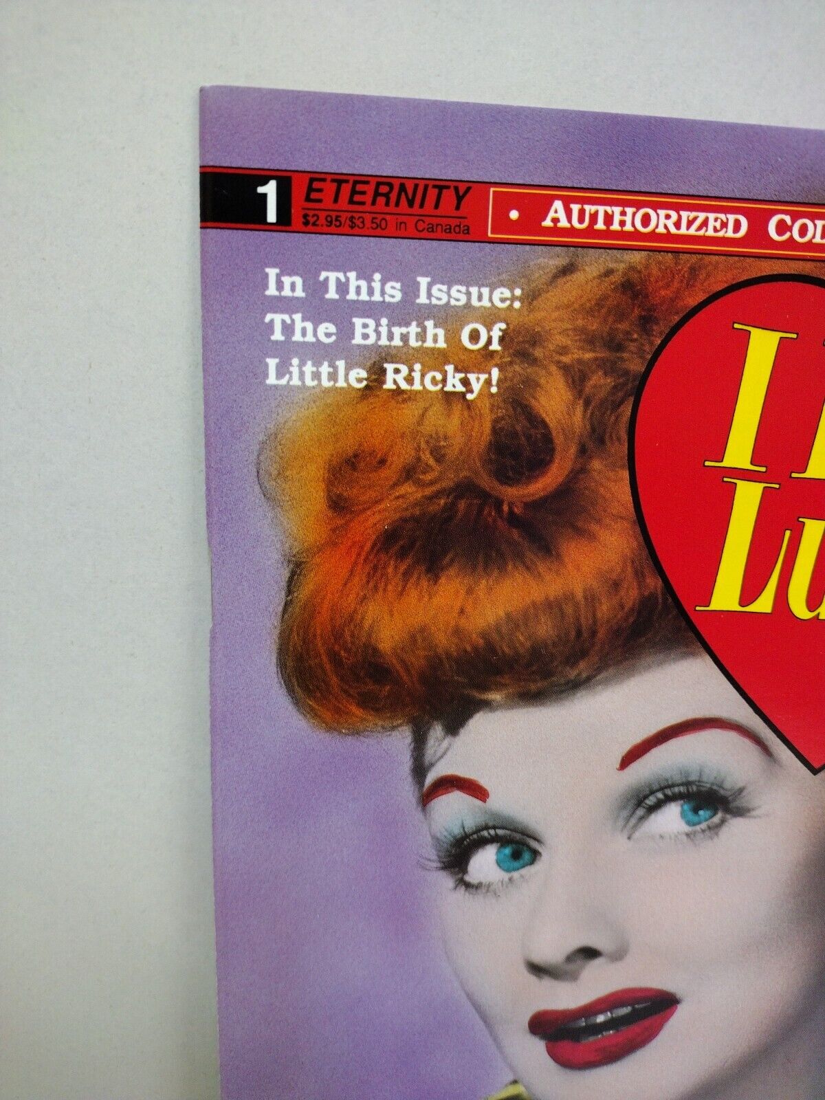 I Love Lucy (1990) Eternity Comic Lot Set #1 2 3 King Features Syndicate 1952