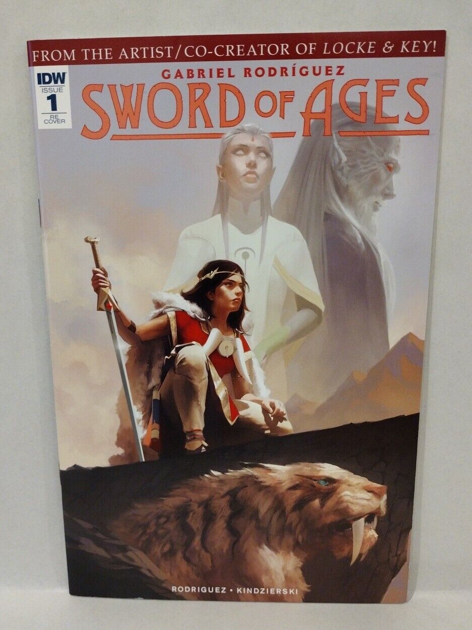 Sword Of Ages #1 (2007) Complete IDW Variant Comic Set Gabriel Rodriguez VF-NM