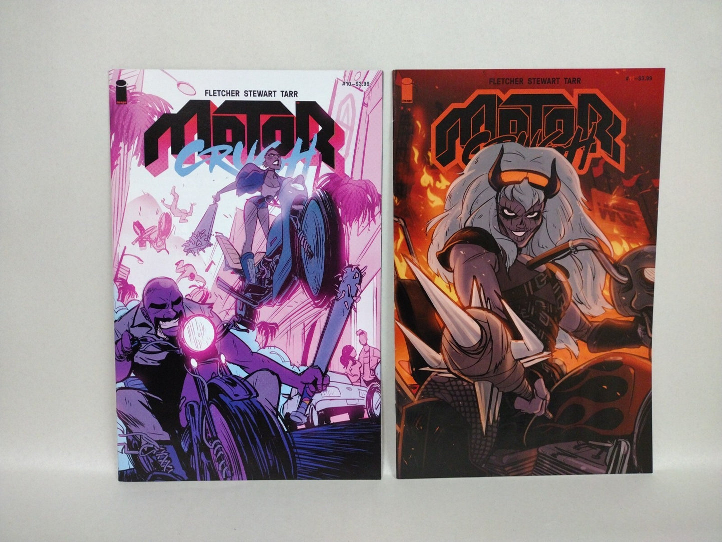 Motor Crush (2018) Complete Image Comic Lot Set 1-11 +Variant Babs Tarr Fletcher