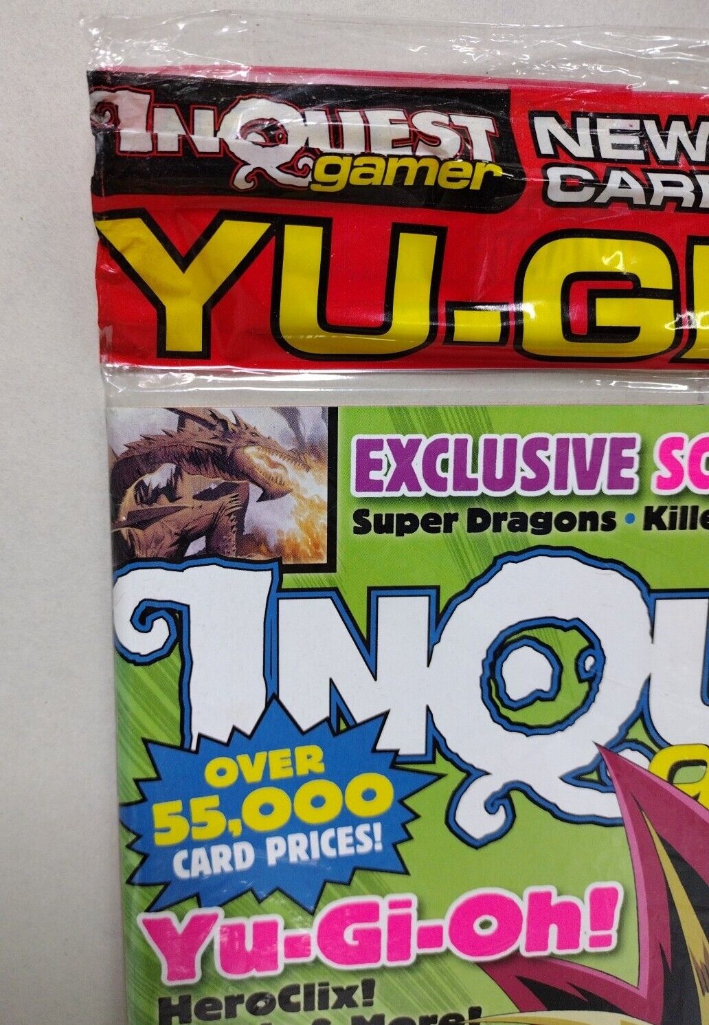 INQUEST GAMER #98 (2003) COVER A Yu-Gi-Oh! NEW SEALED WITH MTG INSERTS