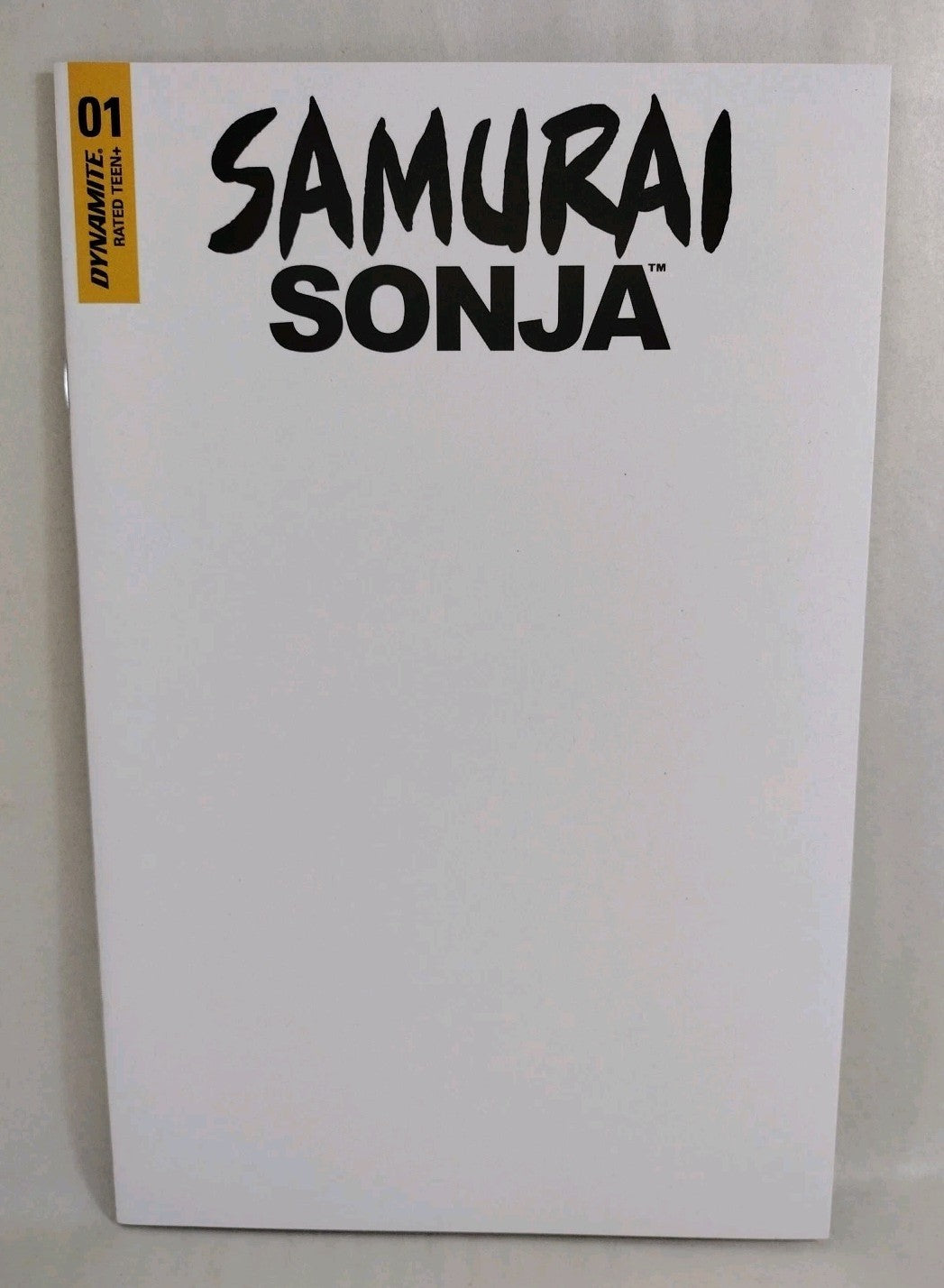 Samurai Sonja #1 (2022) Dynamite Entertainment Blank Sketch Cover Comic New NM