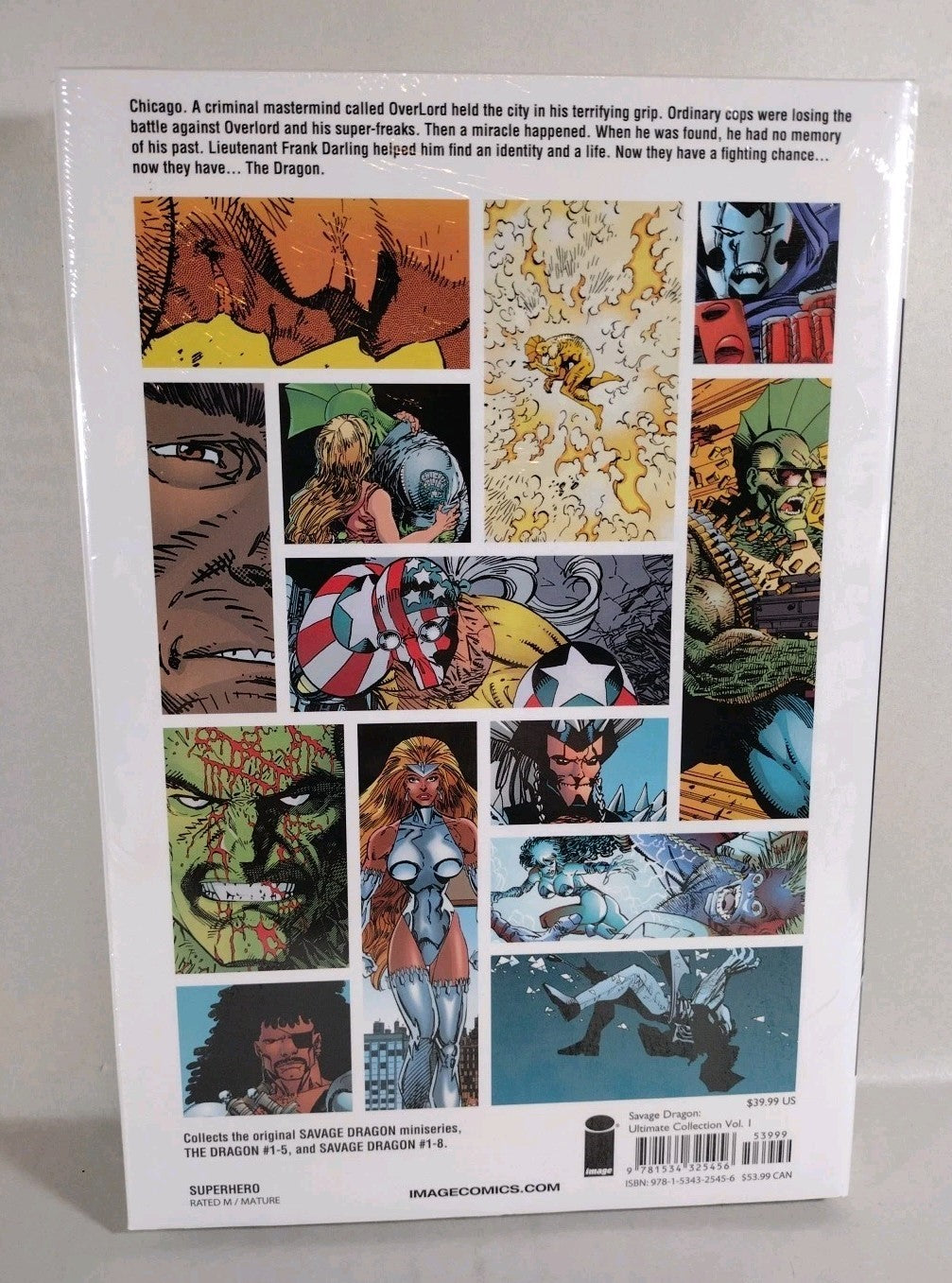Savage Dragon Ultimate Collection Vol 1 (2022) Image Comics HC Erik Larsen New 