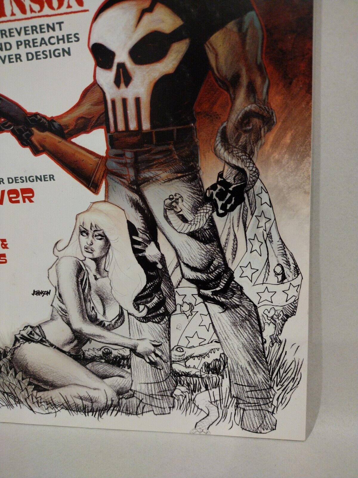 DRAW! Magazine #27 (2014) Two Morrows Dave Johnson Feature Punisher Cover New