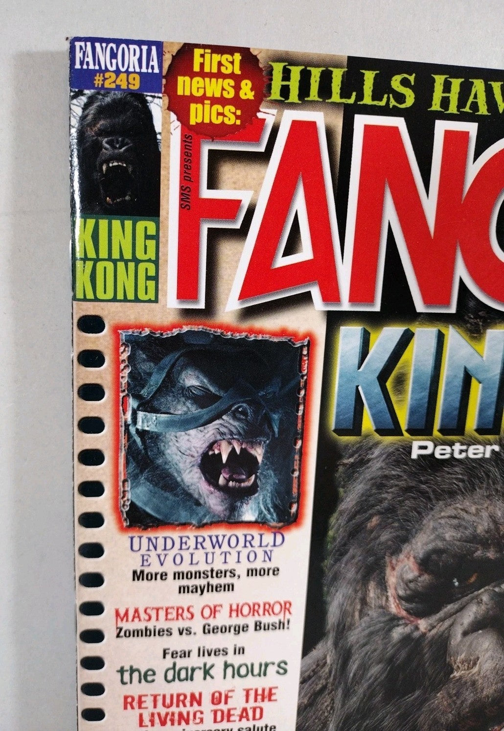 FANGORIA Magazine #249 (2006) King Kong Return Of The Living Dead Hostel VF