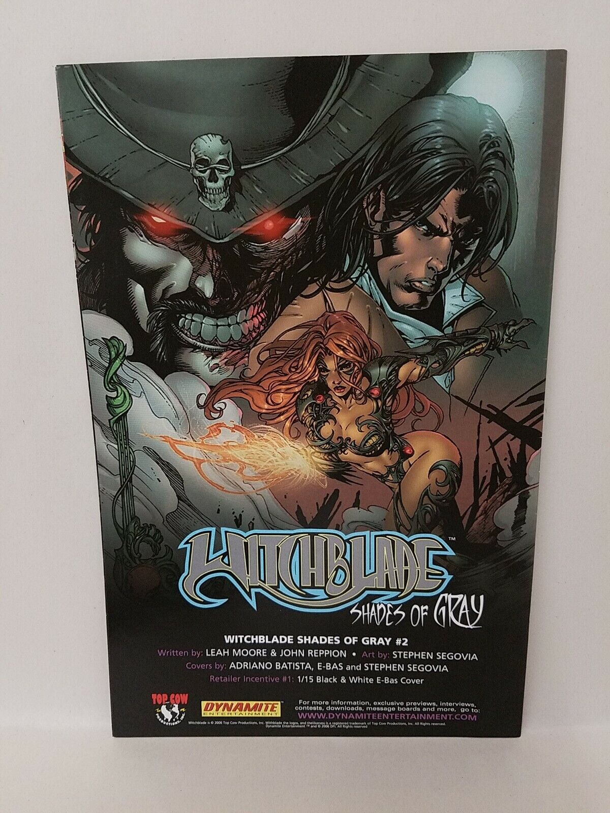 Witchblade Shades Of Grey (2007) #1 2 LTD Foil w COA #3 4 Complete Set Top Cow