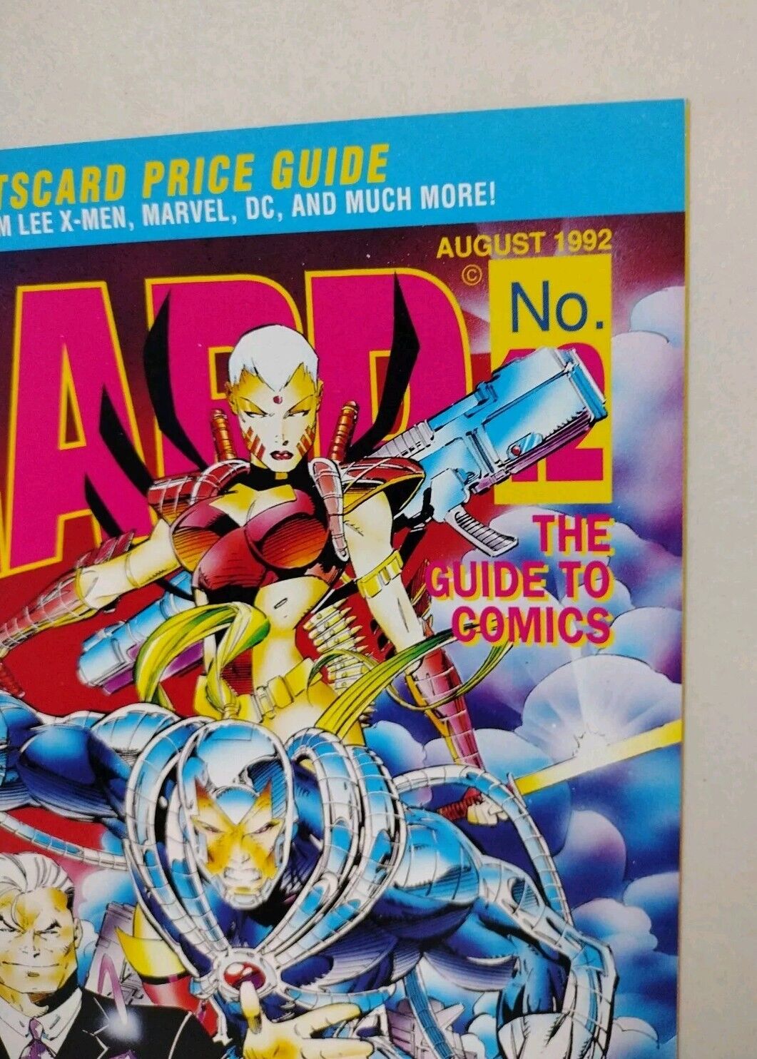 Rare Wizard Magazine (1992) Jim Lee All-Star Fanfest San Diego Padres Giveaway