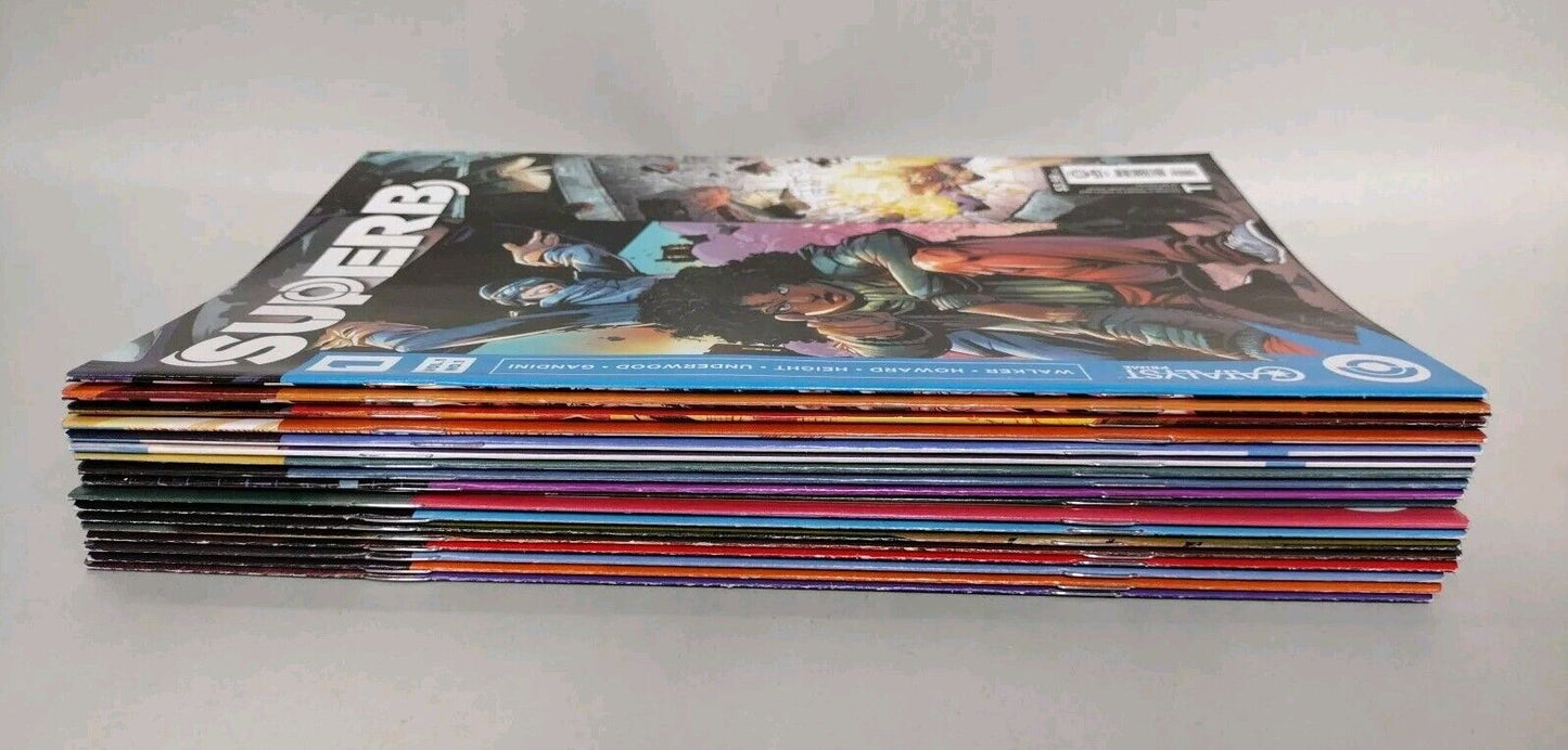 Superb (2017) Catalyst Prime Lion Forge Comic Lot Set #1-5 7-19