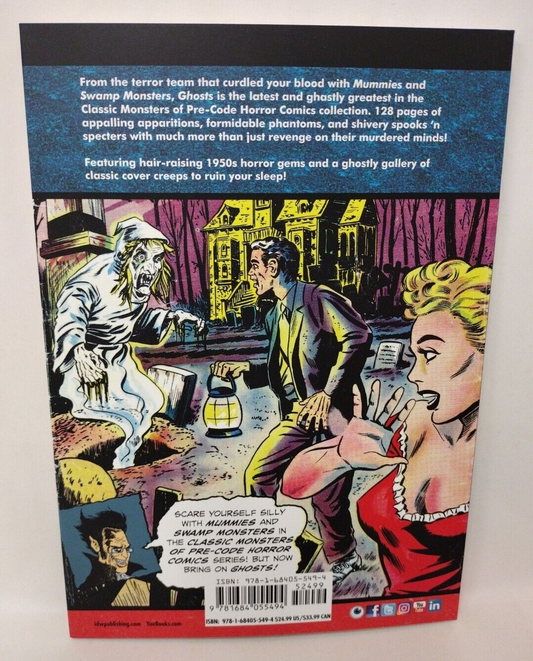 GHOSTS (2019) IDW TPB PRE-CODE HORROR Comics Golden Age Reps New