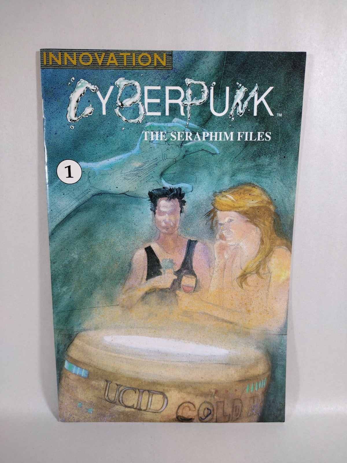 Cyberpunk (1990) Innovation Comic Set #1 2 Bk II 1-2 Seraphim Files 1-2 VF NM