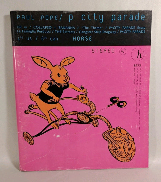 P CITY PARADE (1997) Paul Pope Horse Press SC Comic THB 1st print