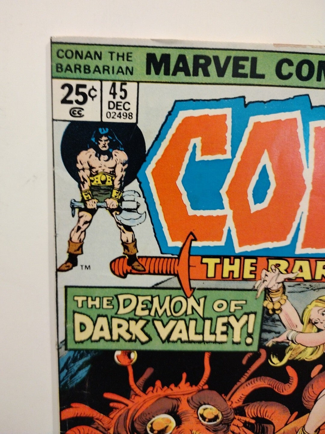 Conan #45 (1974) Bronze Age Marvel Roy Thomas John Buscema VF