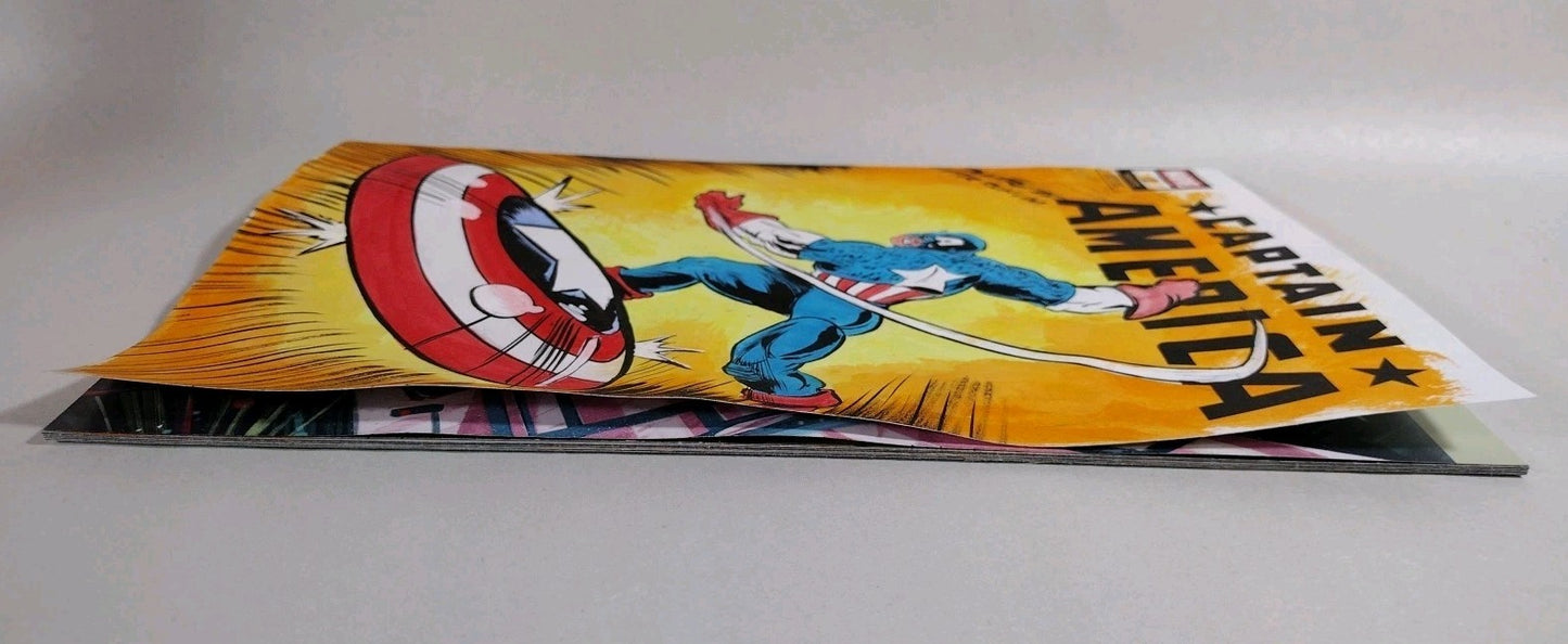 Captain America #1 (2025) Marvel Sketch Cover Comic W Original Dave Castr Art